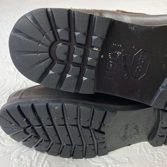 LL Bean Gore-Tex Boots Men 9 Brown Vintage Insulated Maine Hunting Shoe Winter - Picture 13 of 16